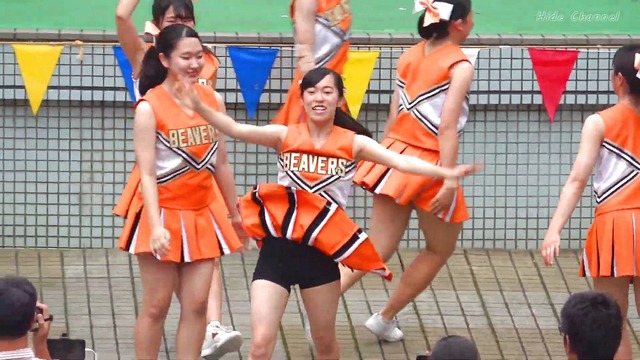 清純清楚埼玉栄高等学校チアガールチアリーダーパンチラパンツ丸見え (131)