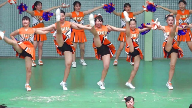 清純清楚埼玉栄高等学校チアガールチアリーダーパンチラパンツ丸見え (225)