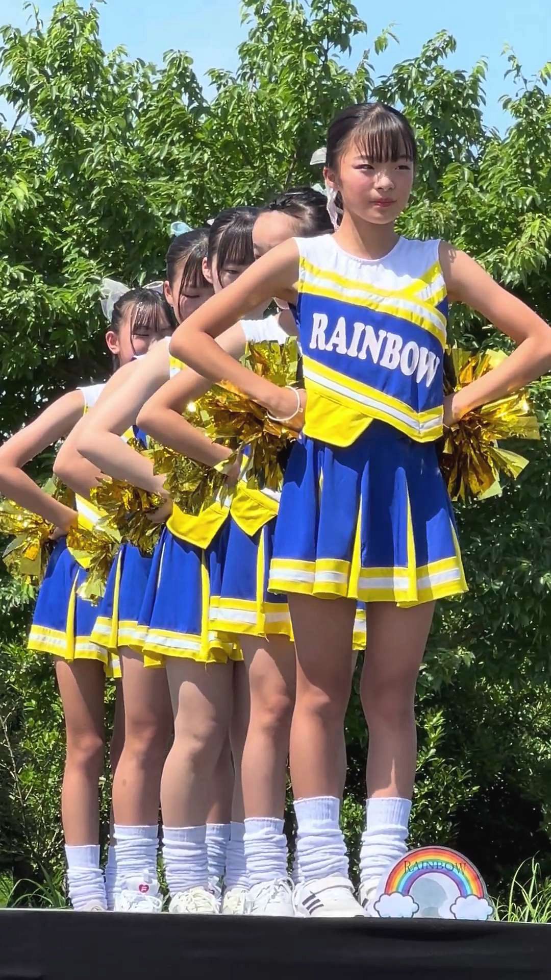 全く汚れていない処女JSJCチアガールのパンチラ！ RAINBOW鳥取のスカートが短すぎ : ちょっとエッチなブログ（～25.5.5）