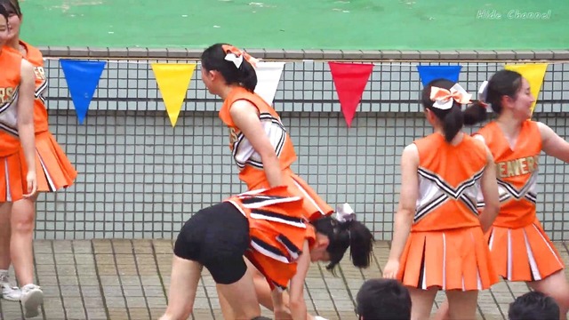 清純清楚埼玉栄高等学校チアガールチアリーダーパンチラパンツ丸見え (116)