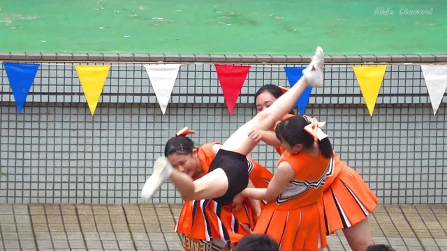 清純清楚埼玉栄高等学校チアガールチアリーダーパンチラパンツ丸見え (91)