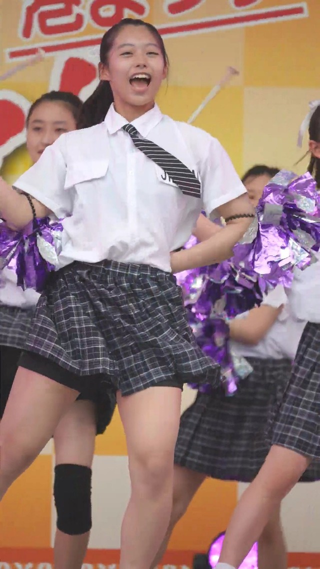 制服チェックプリーツミニスカートＪＣＪＫチアガールチアリーダーパンチラ (53)