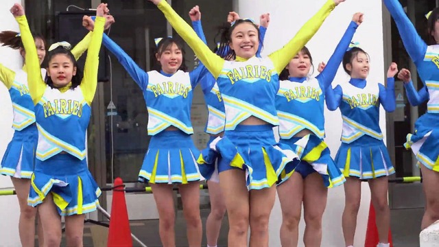 清純女子高生ＪＫチアガールチアリーダーミニスカーパンチラパンツ丸見え (146)