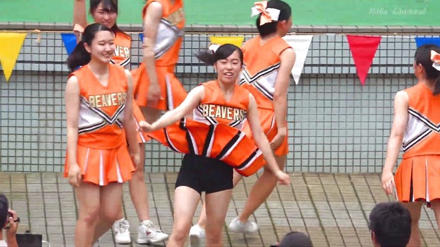 清純清楚埼玉栄高等学校チアガールチアリーダーパンチラパンツ丸見え (124)