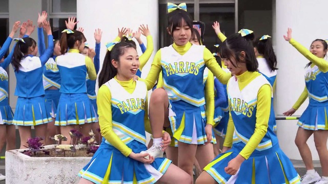 清純女子高生ＪＫチアガールチアリーダーミニスカーパンチラパンツ丸見え (161)