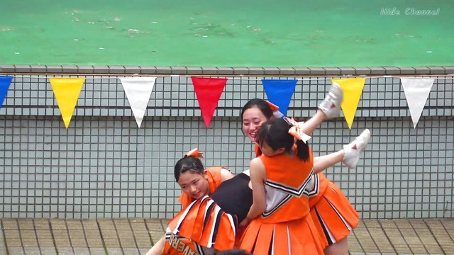 清純清楚埼玉栄高等学校チアガールチアリーダーパンチラパンツ丸見え (74)