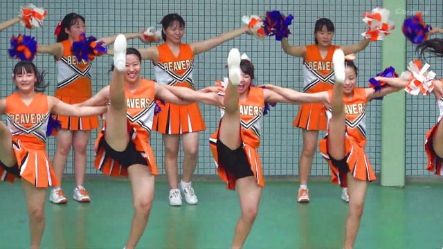 清純清楚埼玉栄高等学校チアガールチアリーダーパンチラパンツ丸見え (262)