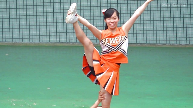 清純清楚埼玉栄高等学校チアガールチアリーダーパンチラパンツ丸見え (40)