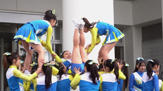 清純女子高生ＪＫチアガールチアリーダーミニスカーパンチラパンツ丸見え (47)