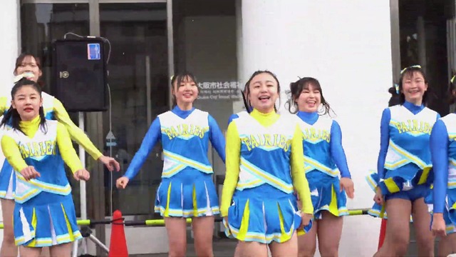清純女子高生ＪＫチアガールチアリーダーミニスカーパンチラパンツ丸見え (153)
