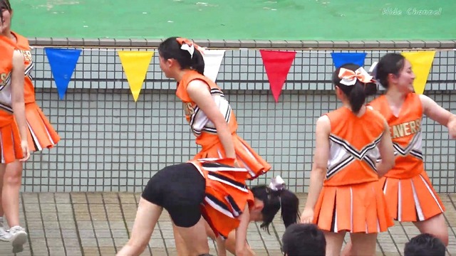 清純清楚埼玉栄高等学校チアガールチアリーダーパンチラパンツ丸見え (115)