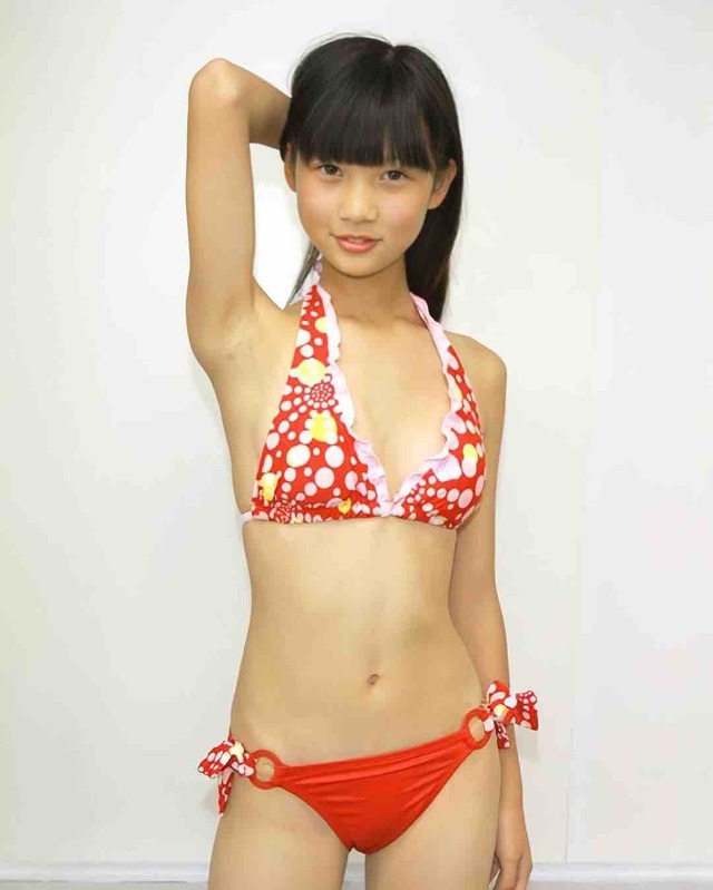 JSJCU15U12ジュニアアイドルフレッシュアイドルビキニ水着裸セミヌード (9)