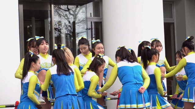 清純女子高生ＪＫチアガールチアリーダーミニスカーパンチラパンツ丸見え (1)