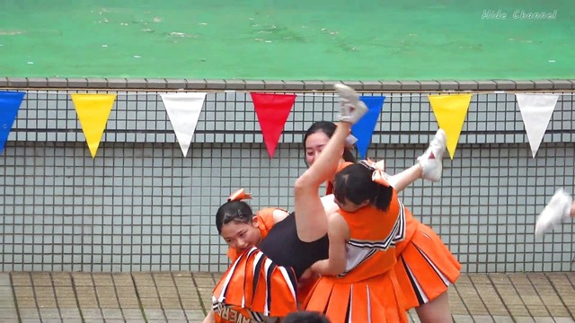 清純清楚埼玉栄高等学校チアガールチアリーダーパンチラパンツ丸見え (79)