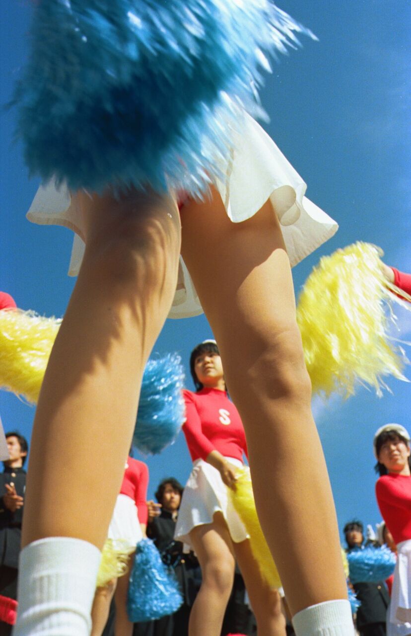 昭和チアガール盗撮 甲子園高校野球チアガール、ミニスカートでパンチラ 処女っ子ＪＫ健康的なお色気 : ちょっとエッチなブログ