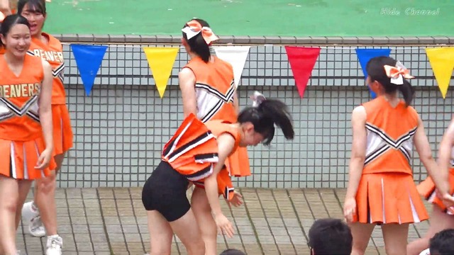 清純清楚埼玉栄高等学校チアガールチアリーダーパンチラパンツ丸見え (162)