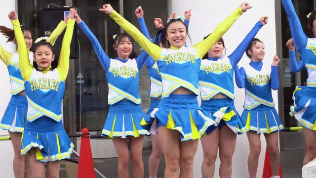 清純女子高生ＪＫチアガールチアリーダーミニスカーパンチラパンツ丸見え (148)