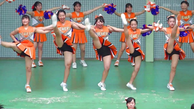 清純清楚埼玉栄高等学校チアガールチアリーダーパンチラパンツ丸見え (227)