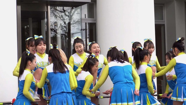 清純女子高生ＪＫチアガールチアリーダーミニスカーパンチラパンツ丸見え (2)