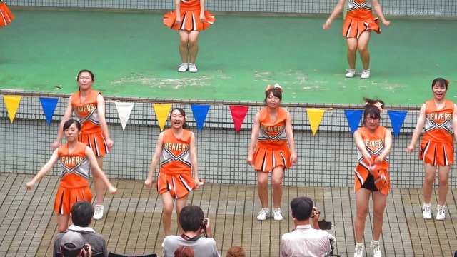 清純清楚埼玉栄高等学校チアガールチアリーダーパンチラパンツ丸見え (182)