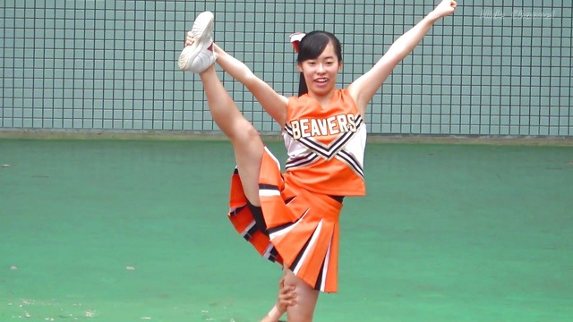清純清楚埼玉栄高等学校チアガールチアリーダーパンチラパンツ丸見え (48)
