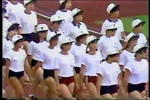 群馬県スポーツ大会女子中学生濃紺ブルマ入場行進 : ちょっとエッチなブログ