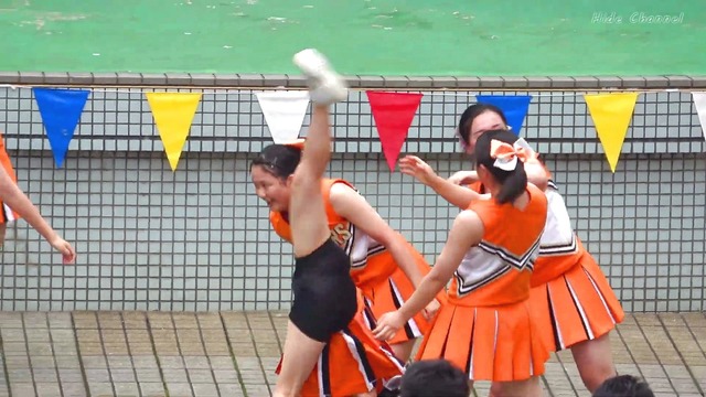 清純清楚埼玉栄高等学校チアガールチアリーダーパンチラパンツ丸見え (105)