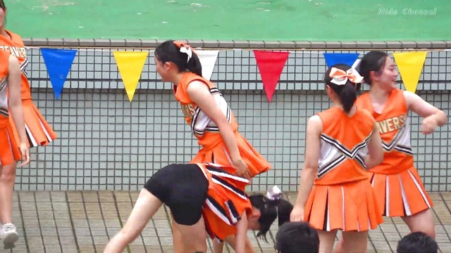 清純清楚埼玉栄高等学校チアガールチアリーダーパンチラパンツ丸見え (114)