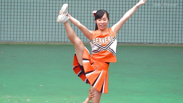 清純清楚埼玉栄高等学校チアガールチアリーダーパンチラパンツ丸見え (47)