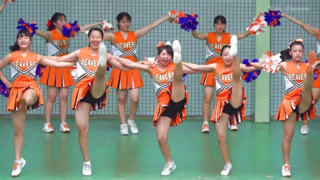 清純清楚埼玉栄高等学校チアガールチアリーダーパンチラパンツ丸見え (251)
