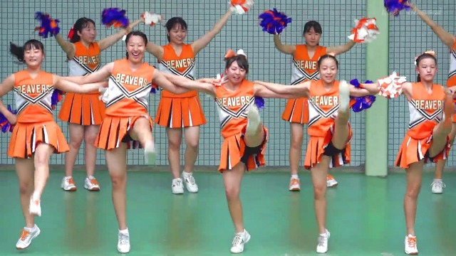 清純清楚埼玉栄高等学校チアガールチアリーダーパンチラパンツ丸見え (256)