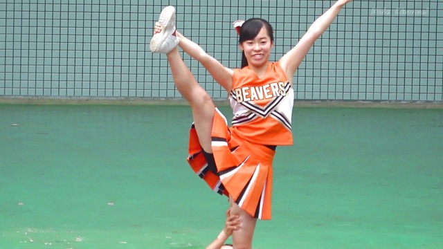 清純清楚埼玉栄高等学校チアガールチアリーダーパンチラパンツ丸見え (41)