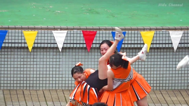 清純清楚埼玉栄高等学校チアガールチアリーダーパンチラパンツ丸見え (78)