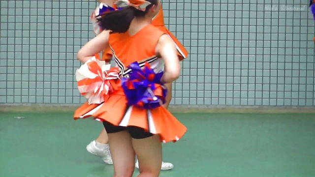 清純清楚埼玉栄高等学校チアガールチアリーダーパンチラパンツ丸見え (280)