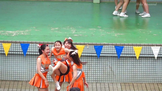 清純清楚埼玉栄高等学校チアガールチアリーダーパンチラパンツ丸見え (213)