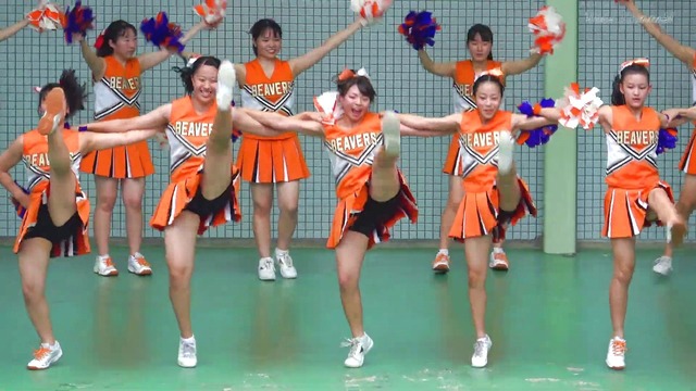 清純清楚埼玉栄高等学校チアガールチアリーダーパンチラパンツ丸見え (241)