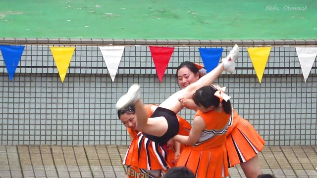 清純清楚埼玉栄高等学校チアガールチアリーダーパンチラパンツ丸見え (88)