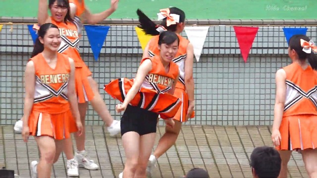 清純清楚埼玉栄高等学校チアガールチアリーダーパンチラパンツ丸見え (119)
