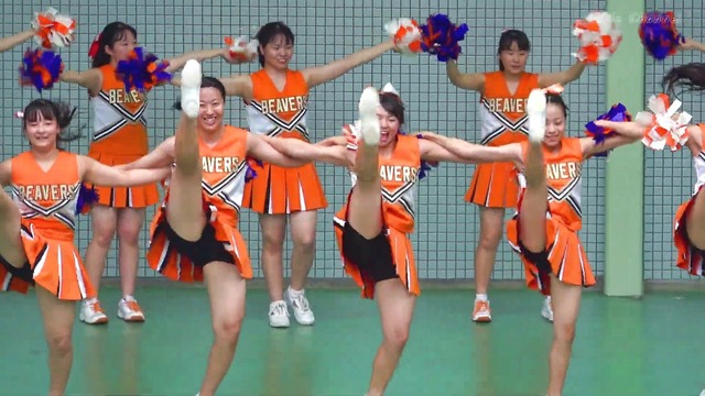 清純清楚埼玉栄高等学校チアガールチアリーダーパンチラパンツ丸見え (261)