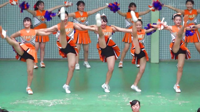 清純清楚埼玉栄高等学校チアガールチアリーダーパンチラパンツ丸見え (224)