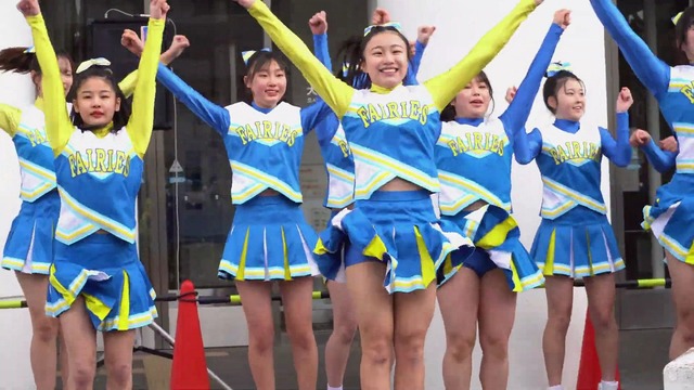 清純女子高生ＪＫチアガールチアリーダーミニスカーパンチラパンツ丸見え (145)