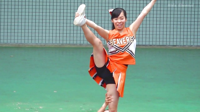 清純清楚埼玉栄高等学校チアガールチアリーダーパンチラパンツ丸見え (20)