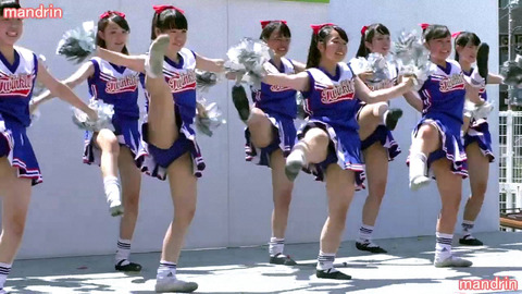 ういういしい！　かわいい清純素人女子高生チアガール、パンチラ多数 : ちょっとエッチなブログ