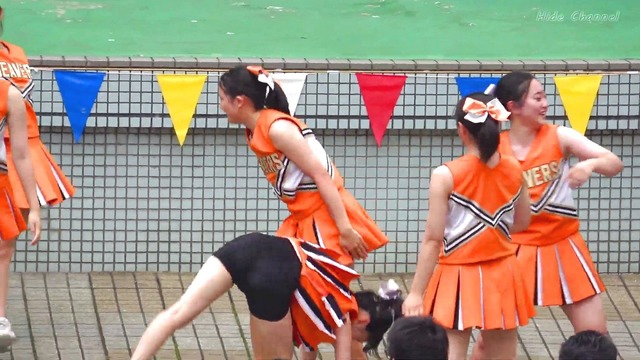 清純清楚埼玉栄高等学校チアガールチアリーダーパンチラパンツ丸見え (113)