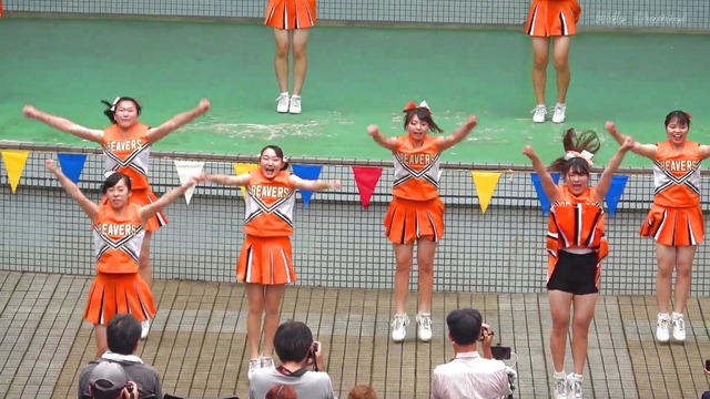 清純清楚埼玉栄高等学校チアガールチアリーダーパンチラパンツ丸見え (190)