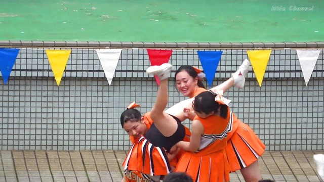 清純清楚埼玉栄高等学校チアガールチアリーダーパンチラパンツ丸見え (84)