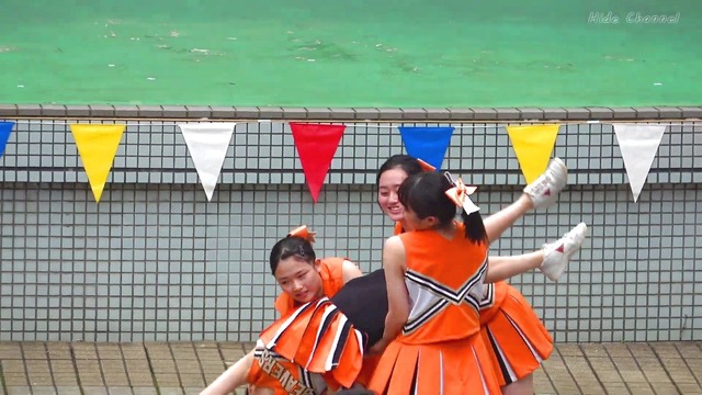 清純清楚埼玉栄高等学校チアガールチアリーダーパンチラパンツ丸見え (72)