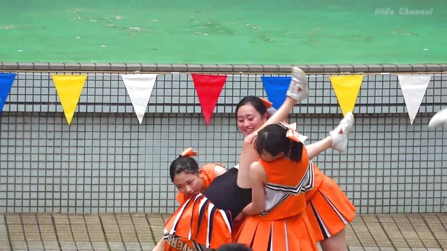 清純清楚埼玉栄高等学校チアガールチアリーダーパンチラパンツ丸見え (76)