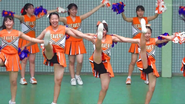 清純清楚埼玉栄高等学校チアガールチアリーダーパンチラパンツ丸見え (270)
