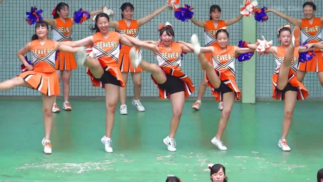 清純清楚埼玉栄高等学校チアガールチアリーダーパンチラパンツ丸見え (230)